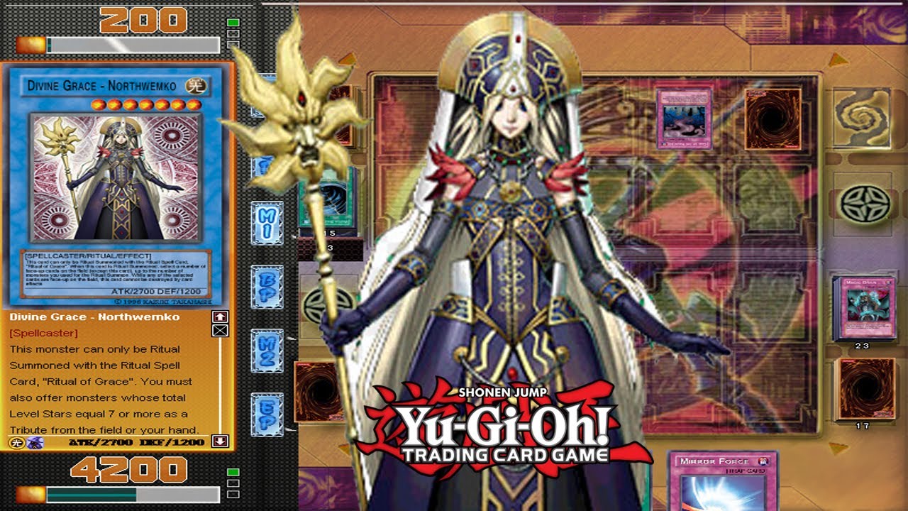 yugioh divine grace northwemko deck 1200 This card can only be Ritual Summoned with the Ritual Spell Card Divine Grace - Northwemko -