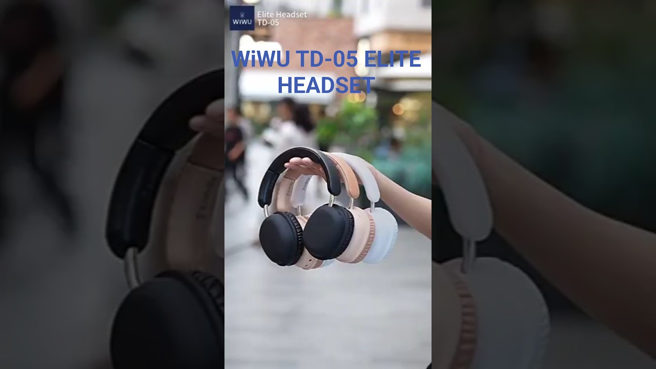 WiWU TD-05 Elite wireless bluetooth headphone - Lablaab