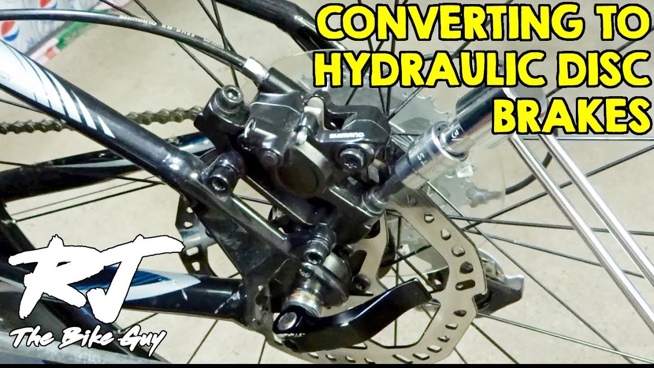 adding disk brakes to road bike