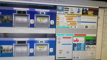 Control an Elevator - A C# Project, WFA with MS Access Database - University of Bedfordshire