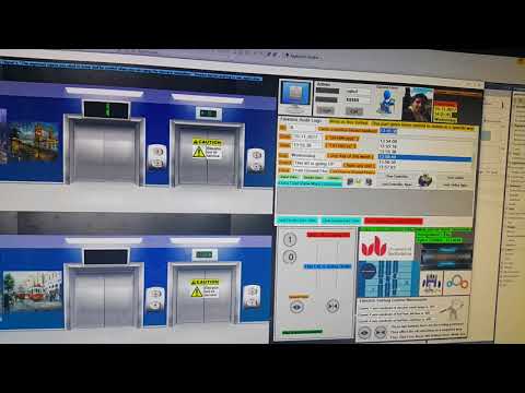 Control an Elevator - A C# Project, WFA with MS Access Database - University of Bedfordshire