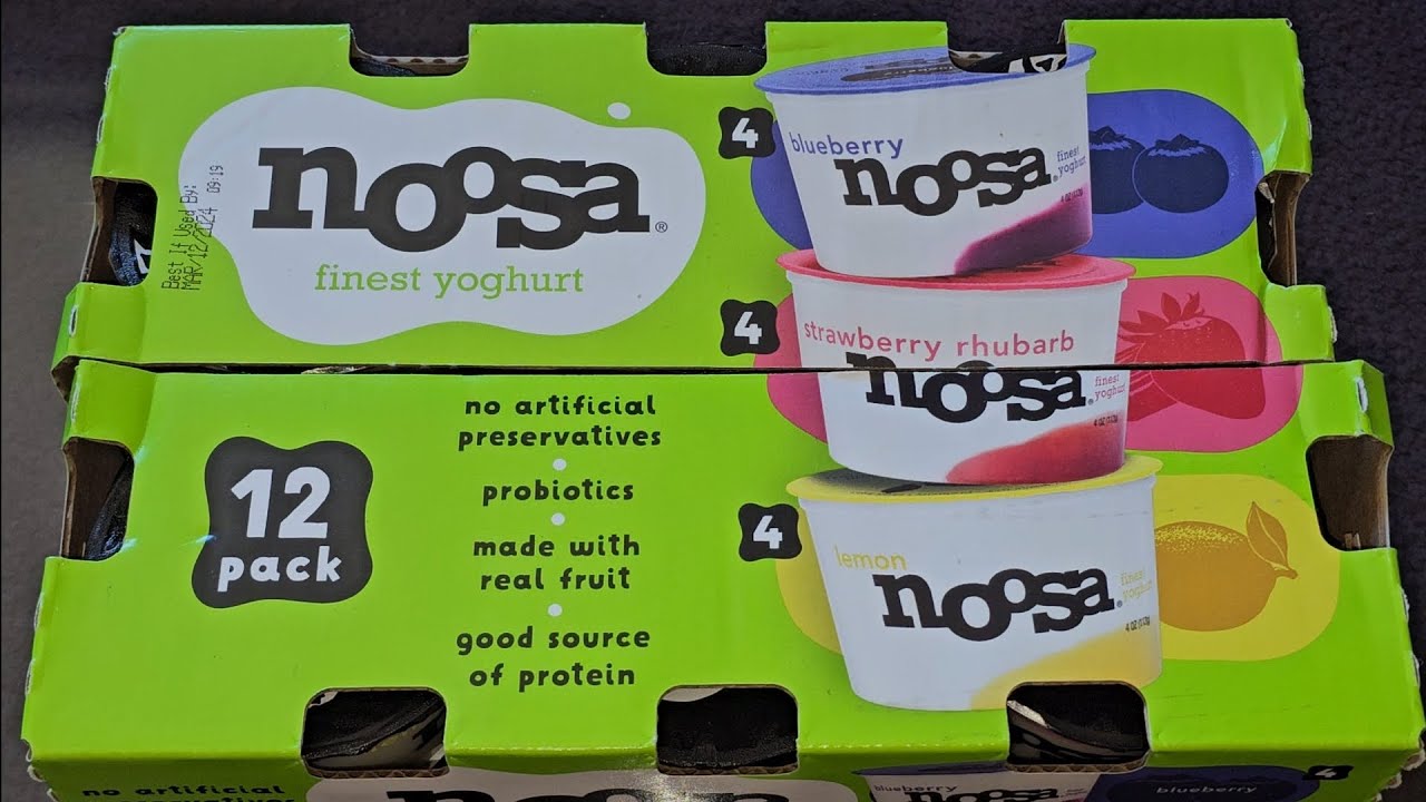 Costco Sale Item Review Noosa Finest Yoghurt Yogurt Blueberry