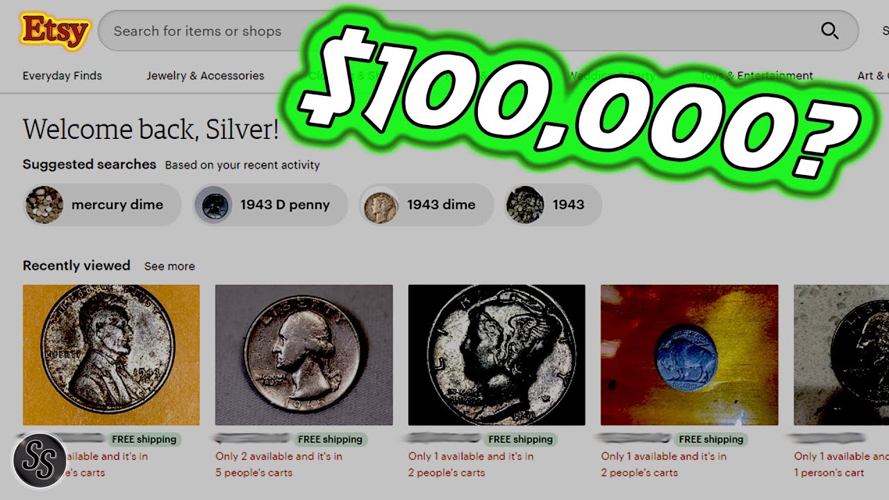 Can we Spend $100,000 on Coins at Etsy?
