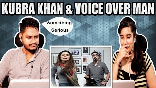 Indian Reaction On Kubra Khan Funny interview with Voice Over Man  - Episode 3