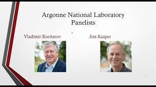 NCEP – Lab Webinar Series – Argonne National Laboratory