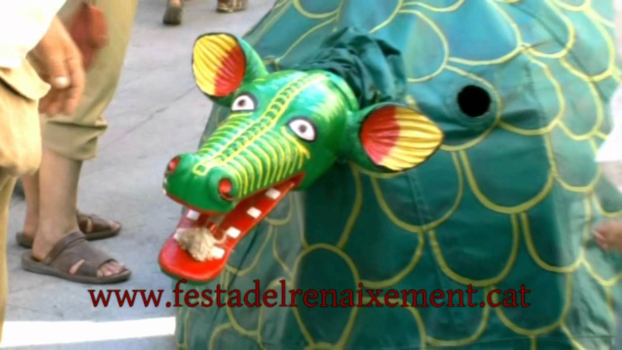 La cucafera a la Festa del Renaixement de Tortosa