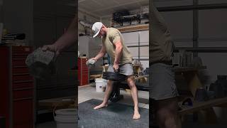 140lb Loading Pin combo with 70lb Hex Transfer #gripstrength #workout #asmr