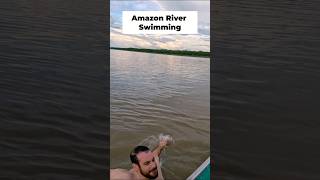I Went Swimming in the Amazon River 🐊🌊