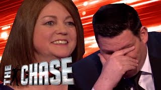 The Chase - The Beast Fumbles ELEVEN TIMES On The Final Chase!