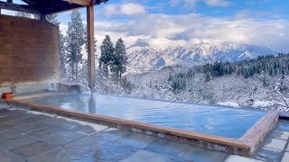 니가타 1등 료칸! 숨겨진 노천탕 “사토야마 주조”ㅣ폭설과 함께한 2박 3일, 니가타 겨울 온천 여행