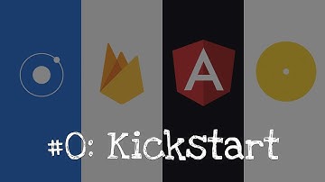 #0: [Kickstart] Creating a Social Media App - Ionic + Firebase + Angular + Uploadcare