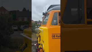 Class 57306 departing Kidderminster with a ikley and thrash!!!