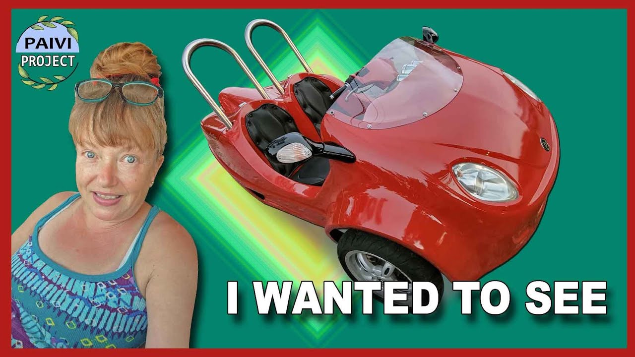 Riding with the Red Scoot Coupe - YouTube