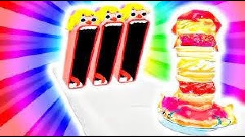 Pancake Run Gameplay All Levels iOS, Android Walkthrough Mobile Relaxing Game Update Noob & Pro