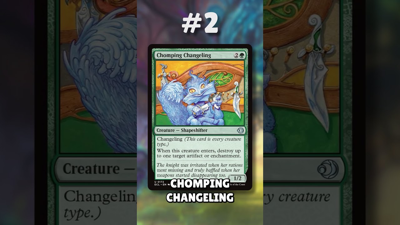 Top 5 Changlings from Lorwyn Eclipsed - YouTube