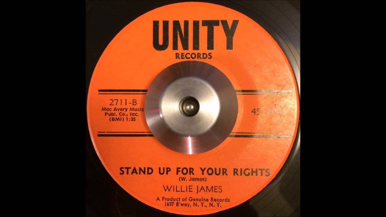 Willie James - Stand Up For Your Rights