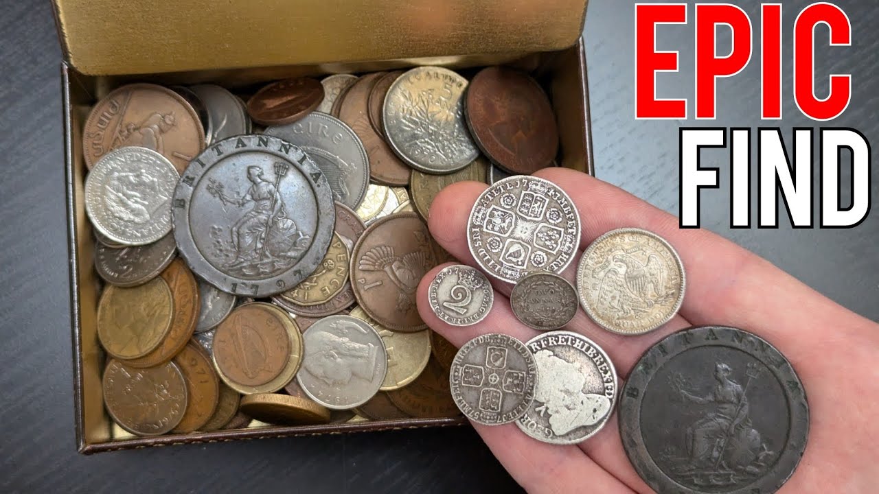 Box Of Old Coins Found in Wardrobe is Worth Hundreds! | Lost Coin Collection!