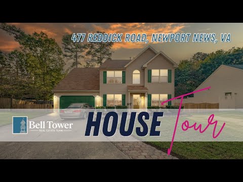 477 Reddick Road, Newport News, VA home video tour