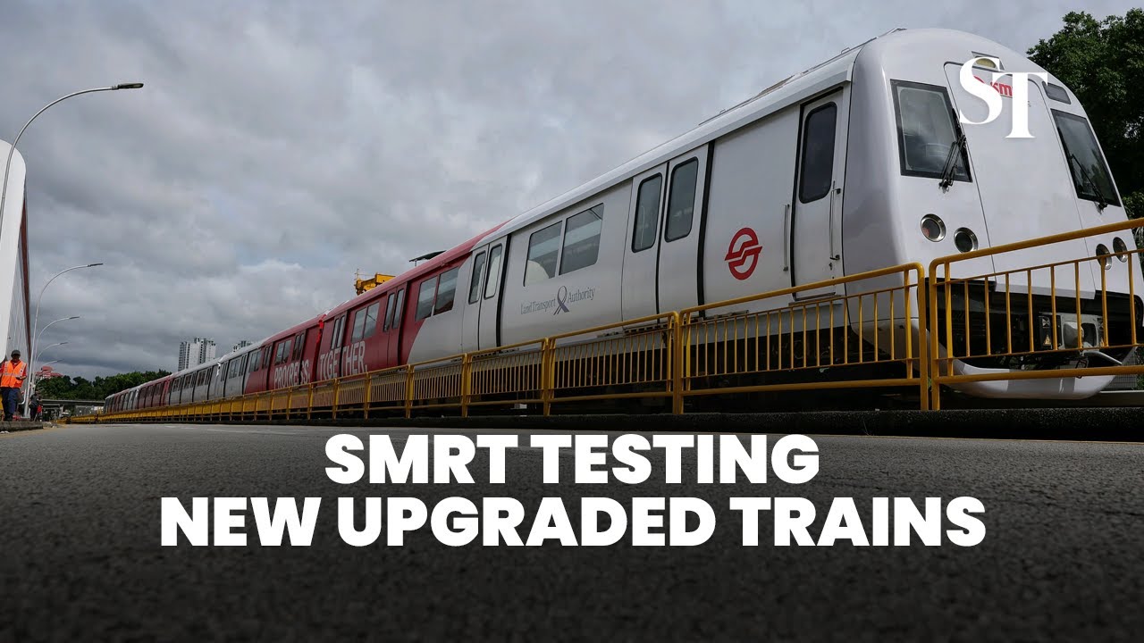 [WALKTHROUGH] SMRT testing upgraded trains for North-South and East ...