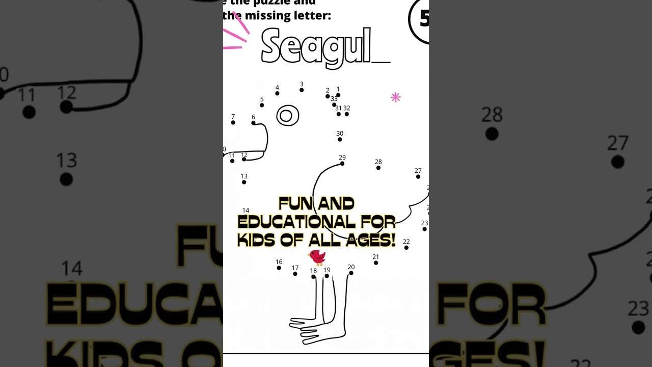 Educational Fun with Dot To Dot Activity Book