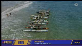 2026 Aussies - Open Male Double Ski Race Final - Surf Life Saving Australian Les