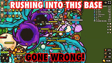 [TAMING.IO] RUSHING INTO THIS BASE GONE WRONG ;(