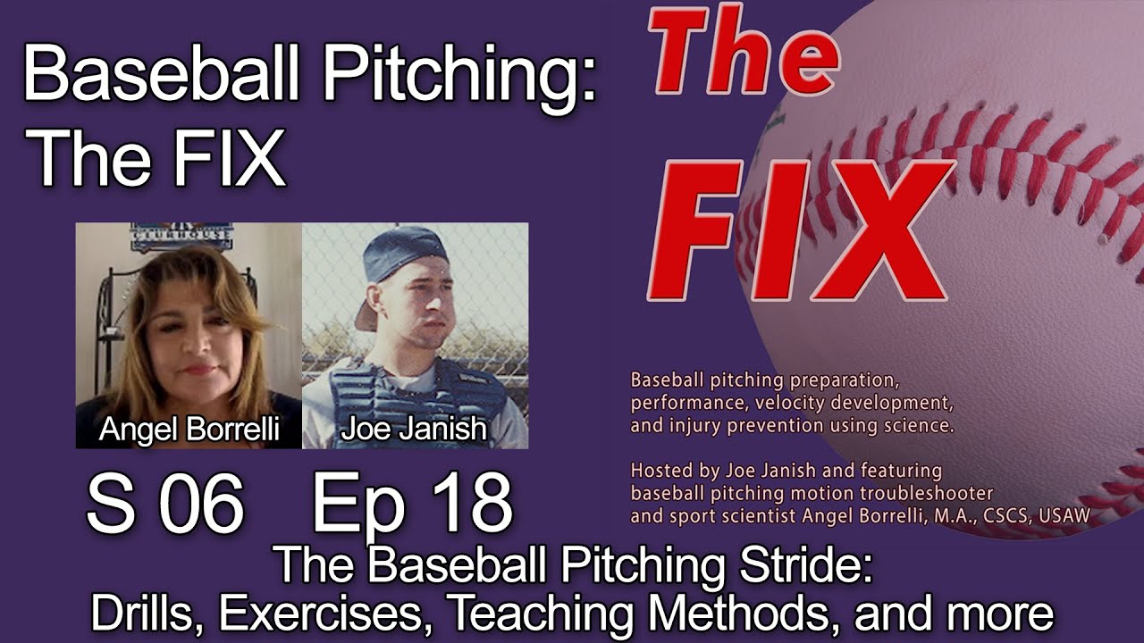 Baseball Pitching Stride Drills, Exercises, Teaching Methods