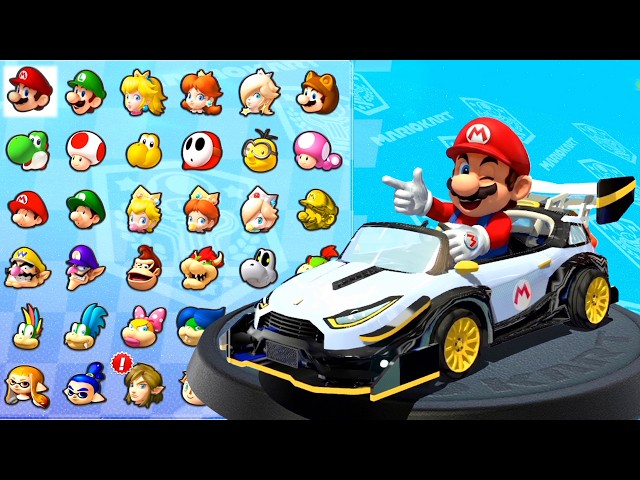 Mario Kart 8 Deluxe - Mario (Hot Hatcher)'s Path to Complete
