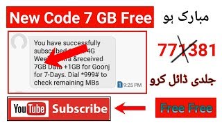 Telenor New 7 GB Internet Code || SecRet TriCks screenshot 4