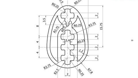 T-Flex CAD 15 2D - Exercise 59