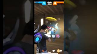 "MP5 Powerful 1v3 😱 Ultra Editing Clutch 🔥 #freefire"