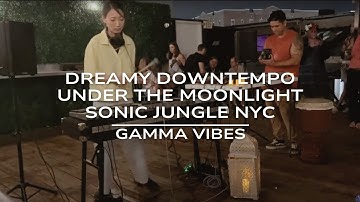 Gamma Vibes - Dreamy Downtempo Electronic Live Set(Under the Moonlight)