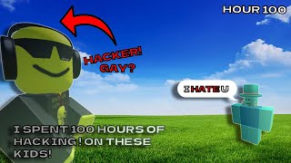 I trolled people with Roblox Exploits