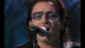 U2 - Walk On - The Tonight Show with Jay Leno 2001