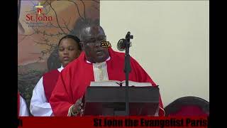 ST. John The Evangelist Pentecost Sunday 11:30AM  Mass 5/24/2026