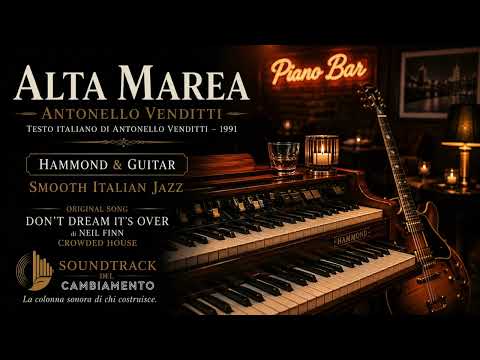 Alta Marea – Antonello Venditti | Hammond & Jazz Guitar 🌊 Smooth Italian Jazz