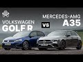 Mercedes-AMG A35 vs. Volkswagen Golf R | PistonHeads