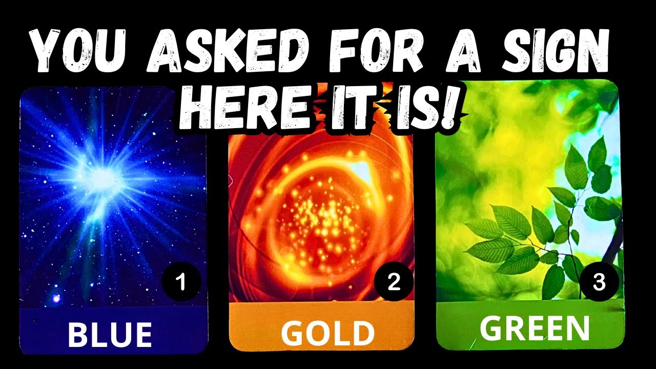 You Asked For A SIGN/MESSAGE: Here It Is!⏐pick a card tarot reading