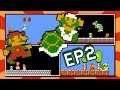 2 players at once in super mario bros nes  2 players hack ep2