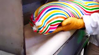 How to make handmade brocade candies (NISHIKI) / Kyoto / Japan
