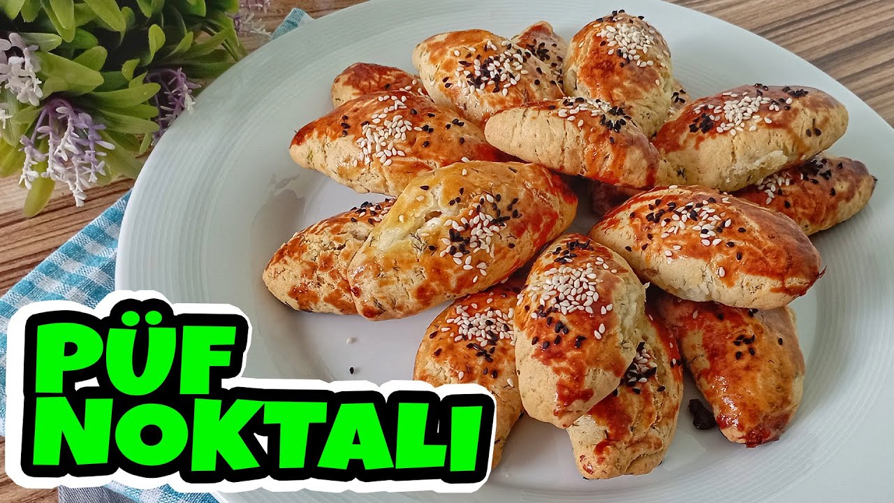 ✅PASTANE USULÜ: Mayasız Dereotlu Poğaça Tarifi