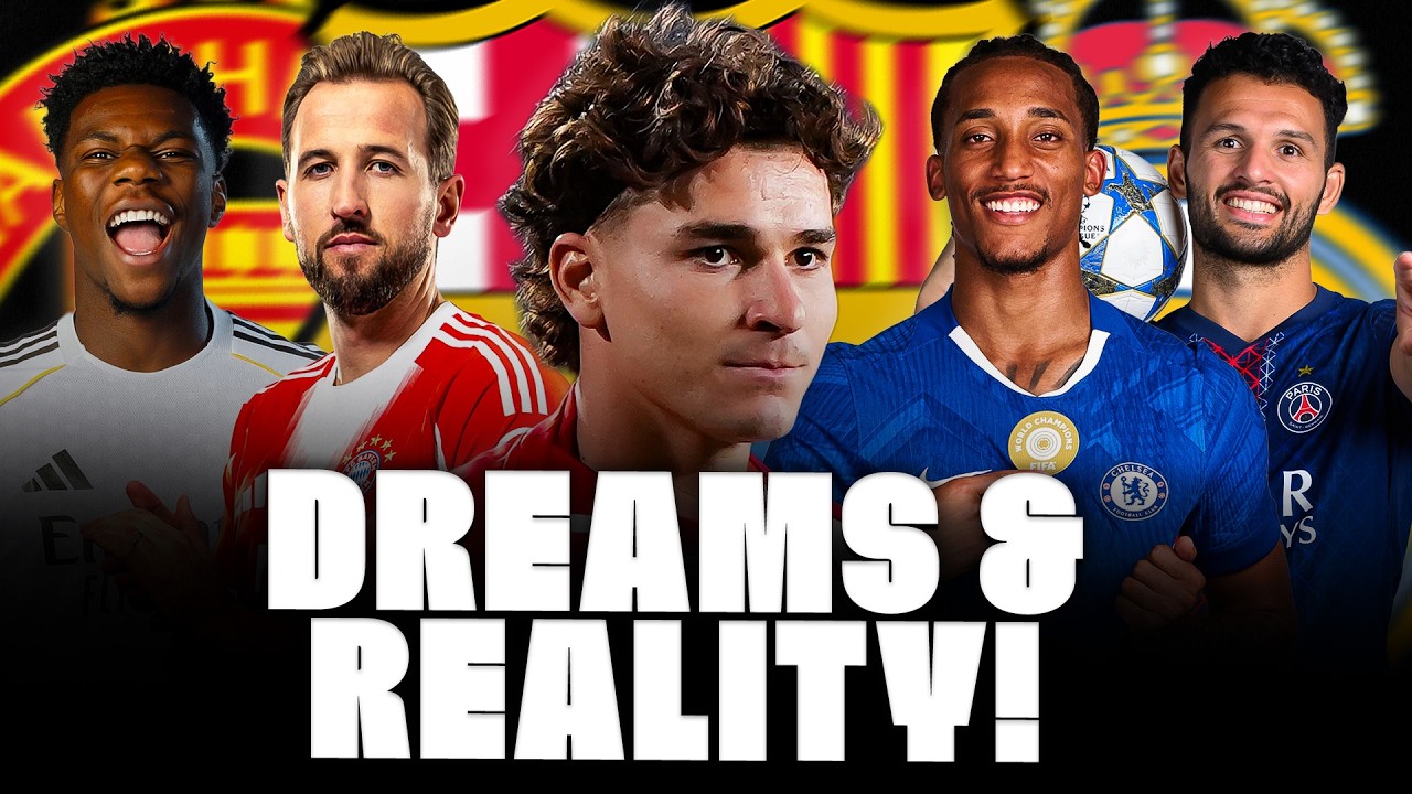 🚨 MAN UNITED DREAM! JULIAN SAYS NO! TCHOUAMENI, JOÃO PEDRO AND BARÇA, HARRY KANE’S FUTURE…