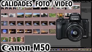 Canon EOS M50 | Calidades foto y video