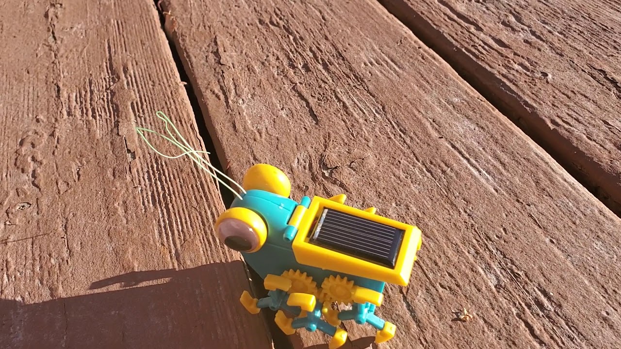 Ted, Bugbot Solar Crawler (Teach Tech) YouTube