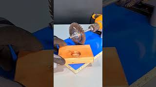 Genius DIY Table Saw Conversion Using an Electric Drill!#DIYProjects #TableSaw #ToolsHack