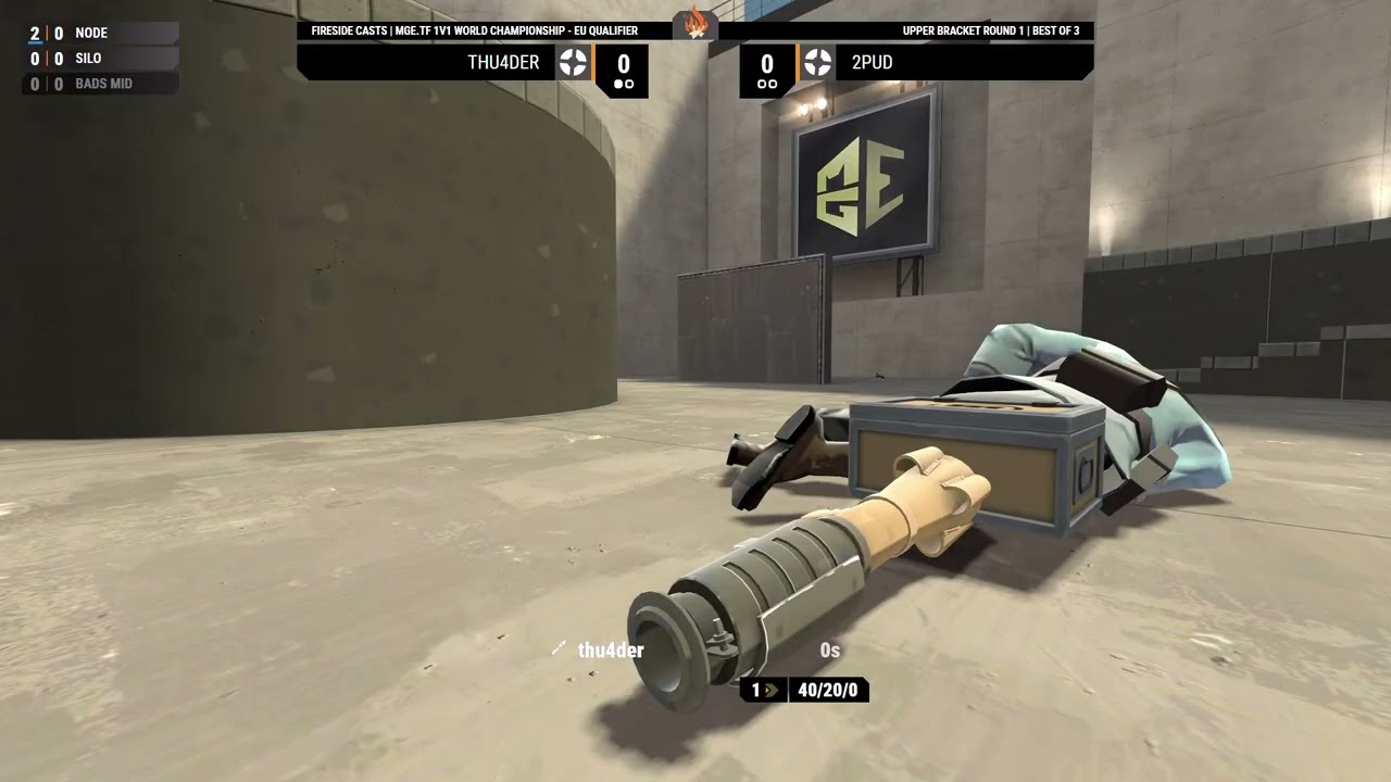 thu4der vs 2pud - MGE.TF 1v1 World Championship EU Qualifier - Lower Bracket Round 1
