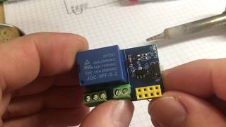 hardware fix ESP-01S Relay V1.0 for ESP8266 mesh network tutorial