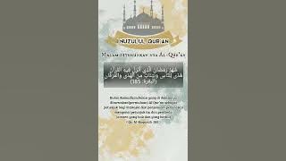 story wa nuzulul qur'an