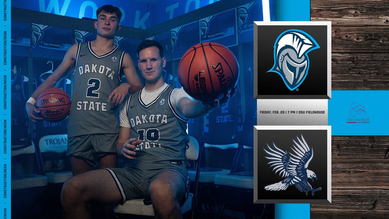 Varsity Men's Basketball - Dickinson State (N.D.) @ Dakota State (S.D.) - 2/20/26 - 7 p.m.