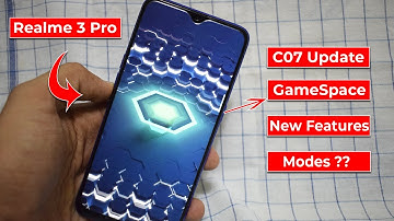 Realme 3 Pro C07 GameSpace After Update Any Changes | Various Modes | BhushanDroid